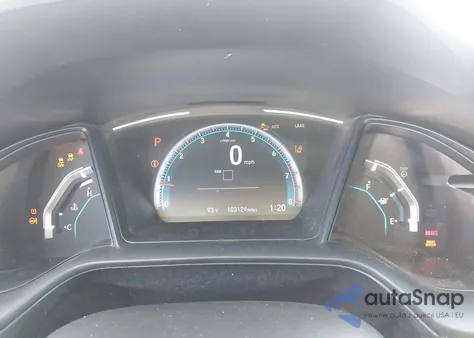 2019 Honda Civic Lx z USA, uszkodzony, nr VIN 2HGFC2F63KH566713